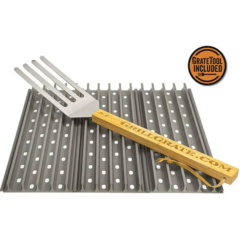 13.75-Inch 3-Panel Grill Station Grate 1