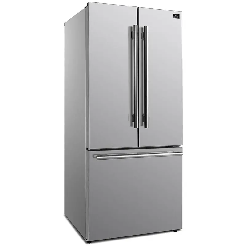 30-Inch Counter-Depth Triple-Door Refrigerator With French-Door Freezer & Built-In Ice Maker (17.5 Cu. Ft.) – Ffffd1974-31Sb 1
