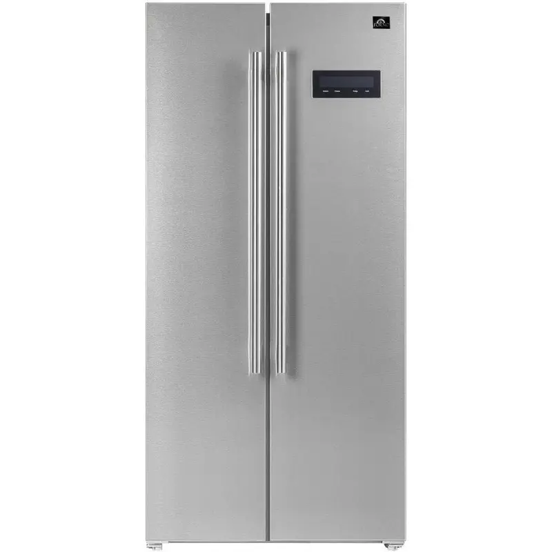 33-Inch Freestanding Side-By-Side Refrigerator (15.6 Cu. Ft.) With Led Door Display – Ffrbi1805-33Sb 1