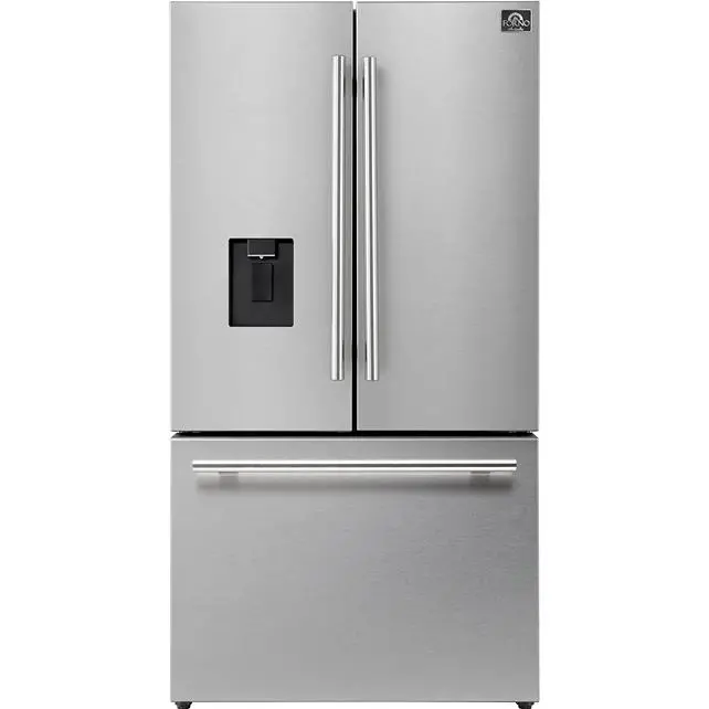 36-Inch Freestanding French-Door Refrigerator – 22.4 Cu Ft With External Water Dispenser Ffffd1866-36Sb 1