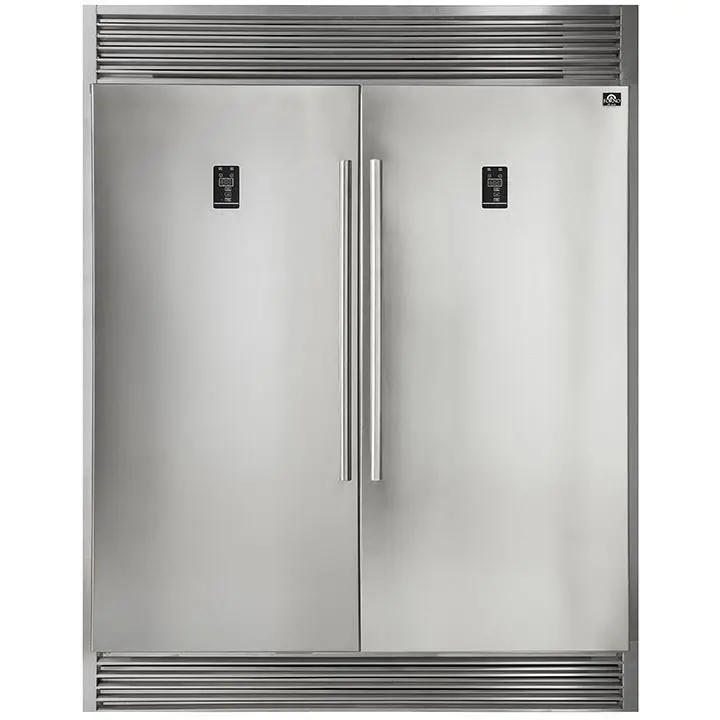 60-Inch Integrated Refrigerator-Freezer Combo (27.6 Cu. Ft.) With Led Display – Ffffd1933-60S 1