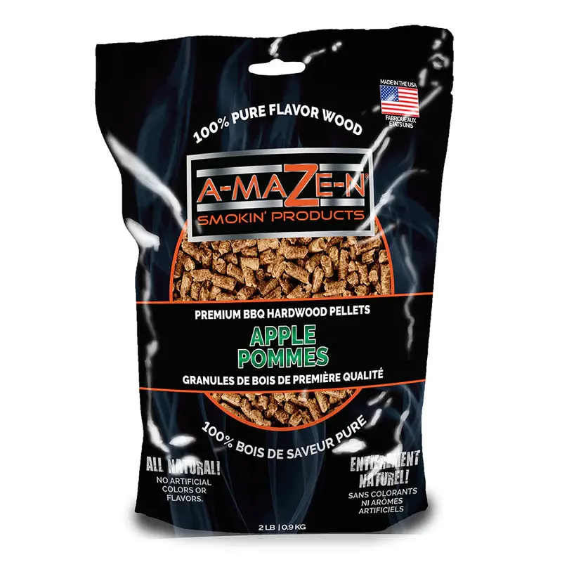 A-Maze-N Apple Wood Pellets – 2 Lb Bag For Cold & Hot Smoking 1
