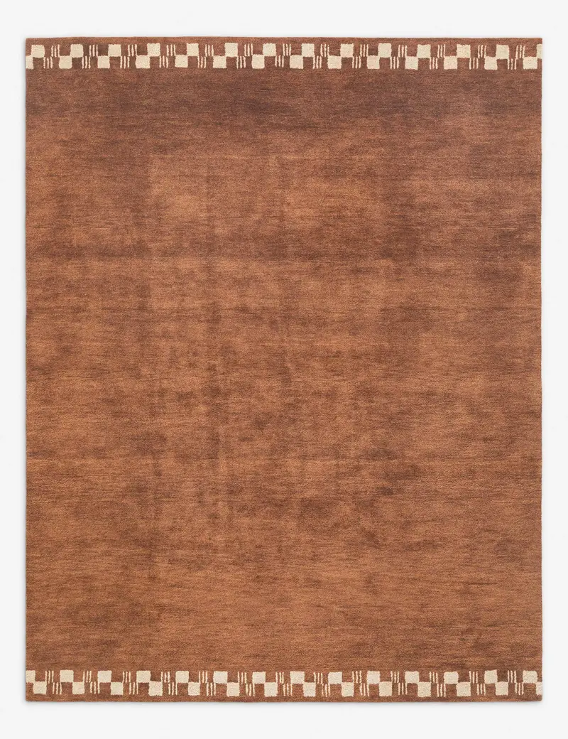 Ajnur Hand-Tufted Wool Floor Rug 1