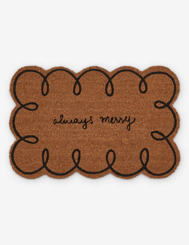 Always Merry Holiday Entry Mat 1
