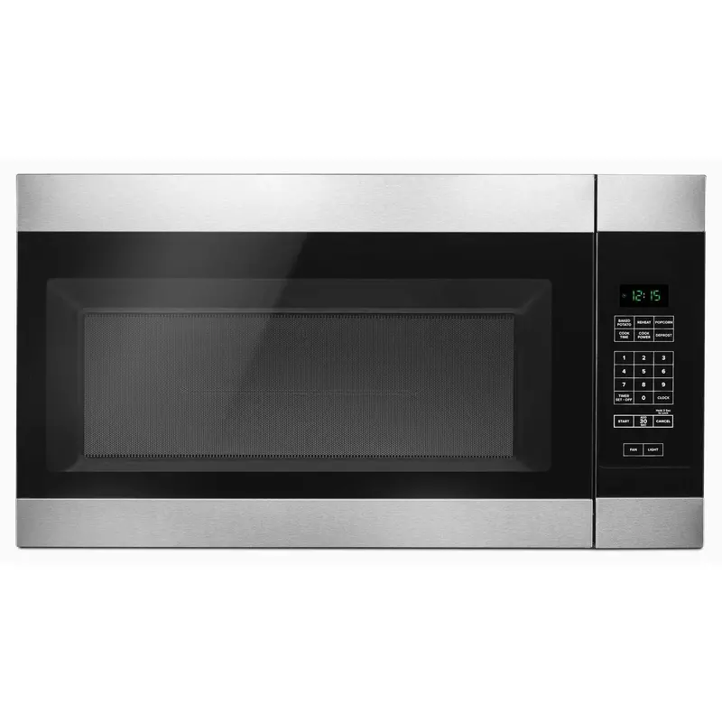 Amana 30-Inch Microwave Hood Combination, 1.6 Cu. Ft. – Yamv2307Pfs 1