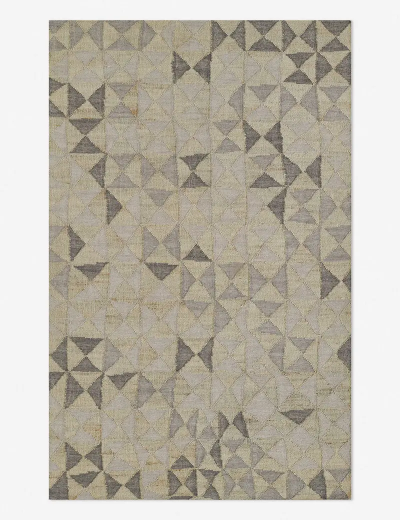 Amari Natural Fiber Area Rug – Handwoven Jute And Wool Blend 1