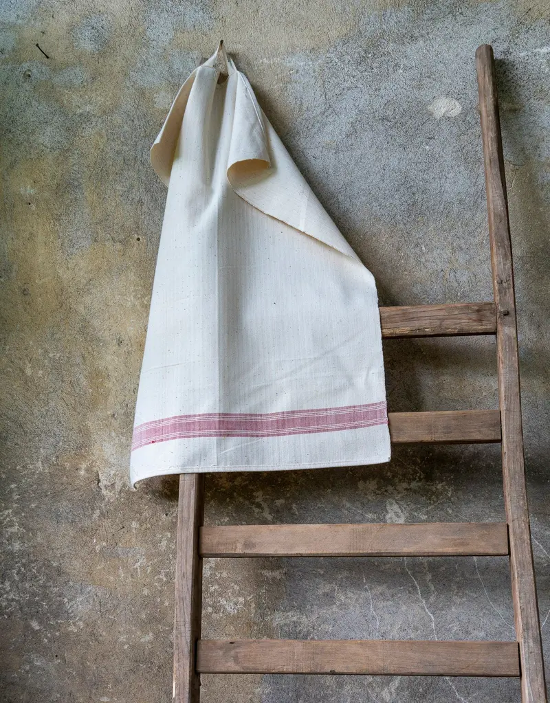 Antique Hungarian Cotton Towel – T66 1