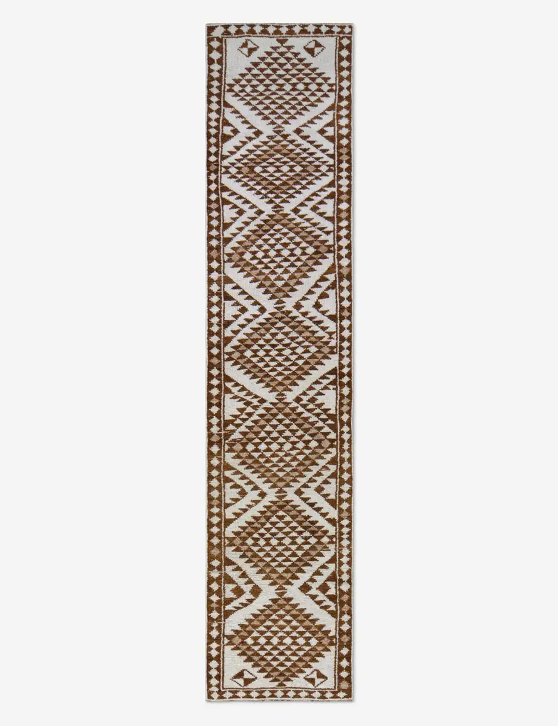 Antique Turkish Runner Rug No. 269 — 2'7" X 11'8" Hand-Knotted Wool 1