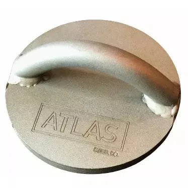 Atlas Steel Co. Burger Stamp – Heavy-Duty Stainless Steel Patty Press 1