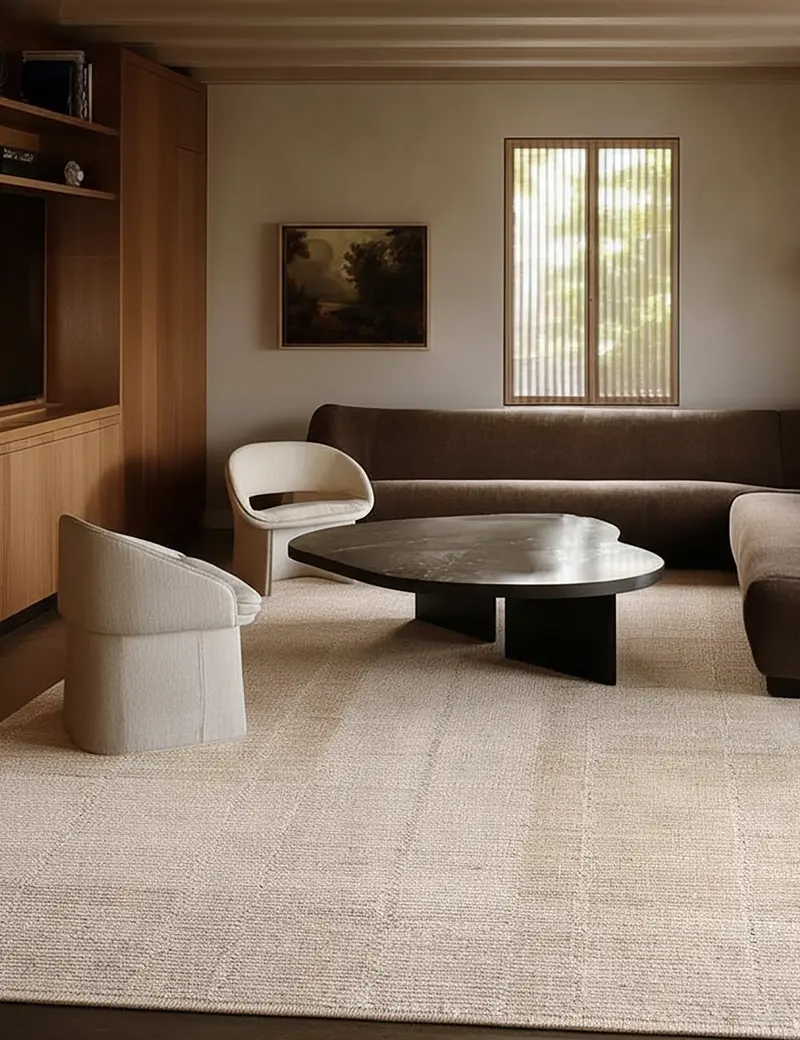 Bardot Handwoven Wool Flatweave Rug 1