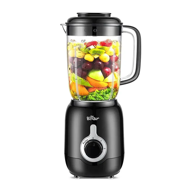 Bear Compact Countertop Blender – 40Oz Bpa-Free Cup, 700W Motor With 3 Speed Settings (Llj-B12K1) 1