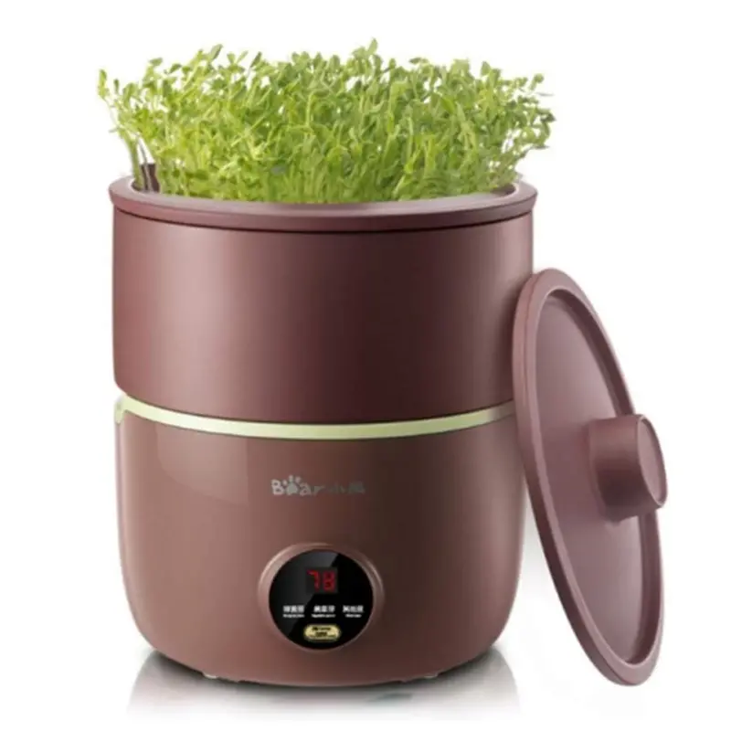Bear Dyj-B01C1 Automatic Bean Sprouter – Purple Clay Germination Kit With Timed Irrigation 1