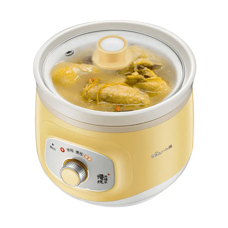 Bear Electric Stew Pot – 2.0L Slow Cooker For Soups, Broths & One-Pot Meals (Ddg-D20Q3) 1