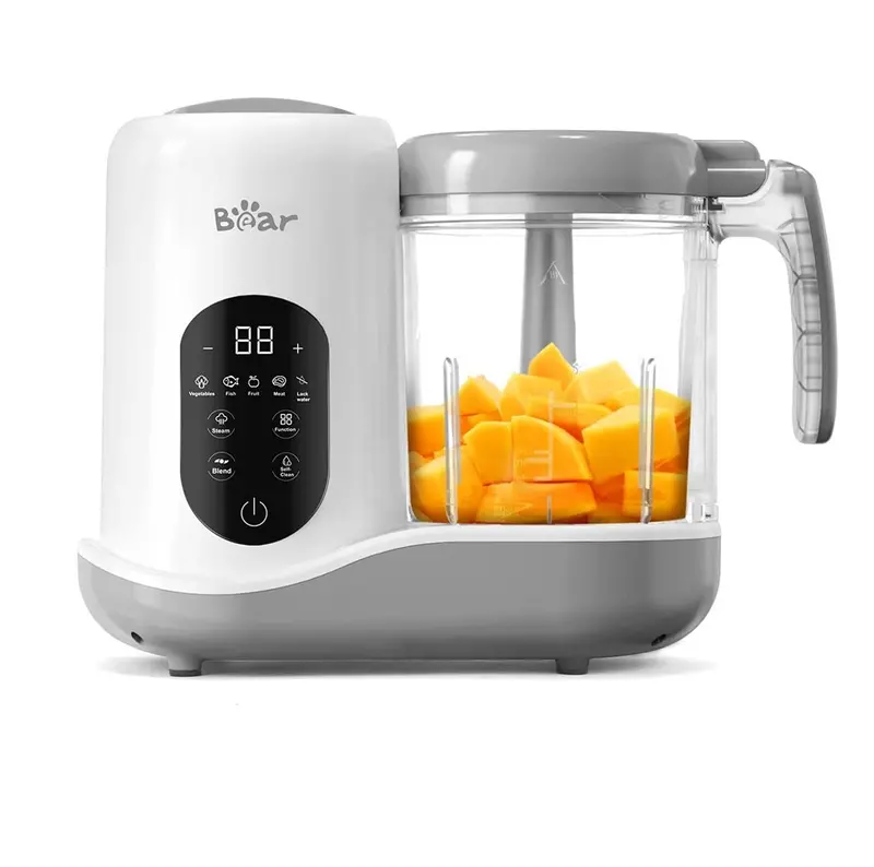 Bear Sjj-R03B5 All-In-One Baby Food Maker – Steam & Blend In One Step 1