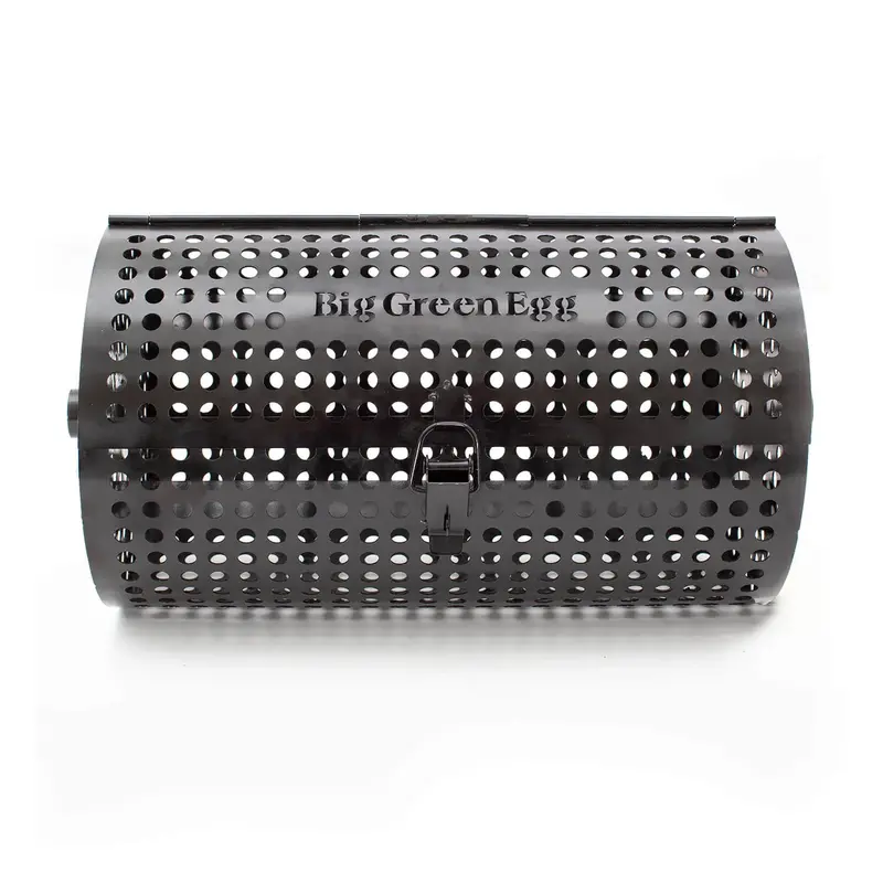 Big Green Egg Tumbler Rotisserie Basket – Dynamic Spinning Cooking 1