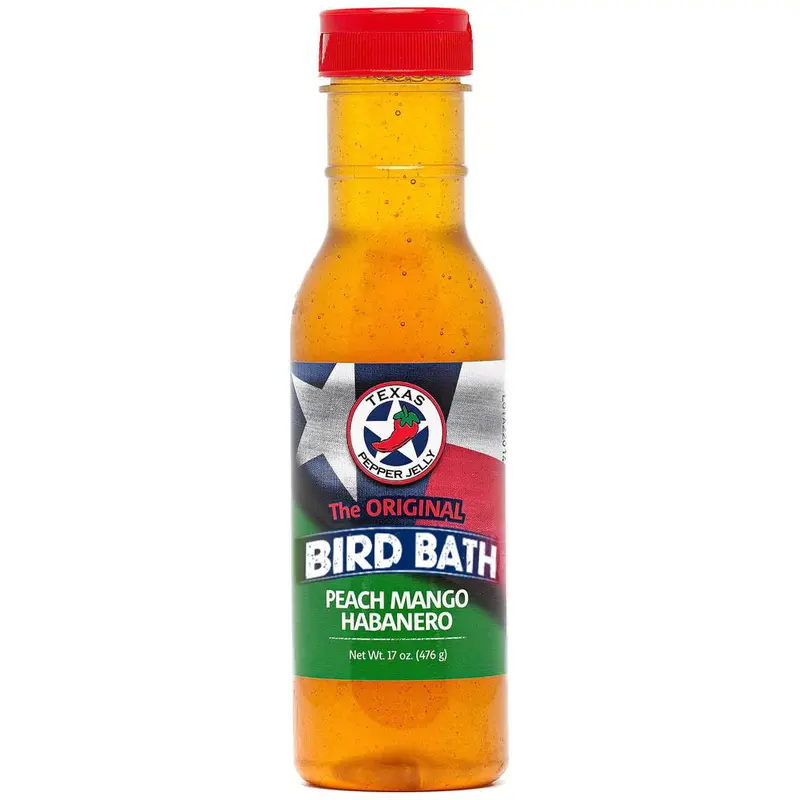 Bird Bath Peach Mango Habanero Sauce – Sweet & Spicy Fusion 1