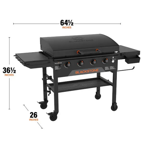 Blackstone 36-Inch Original Series Omnivore Griddle – Dual-Zone Flat Top Cooking Surface 1