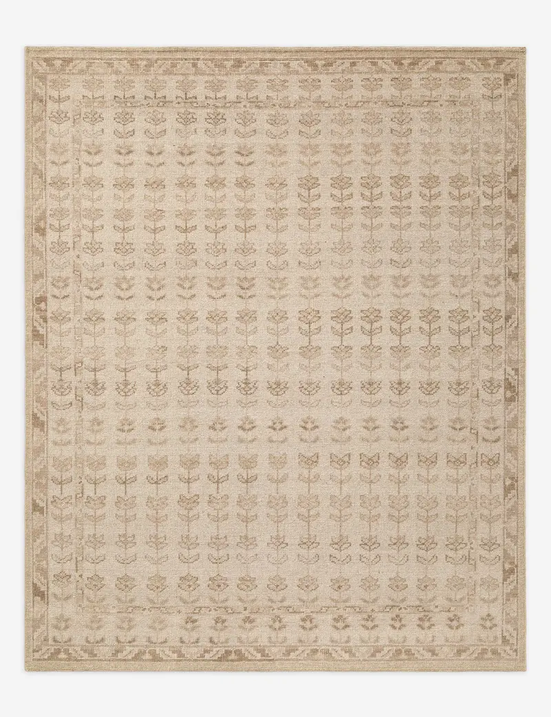 Bollen Traditional Hand-Knotted Wool Rug 1
