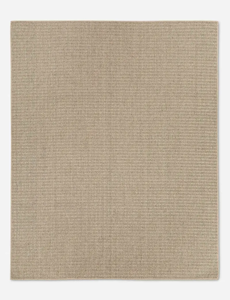 Bonilla Flatweave Area Rug In Greige – Custom Dimensions 1