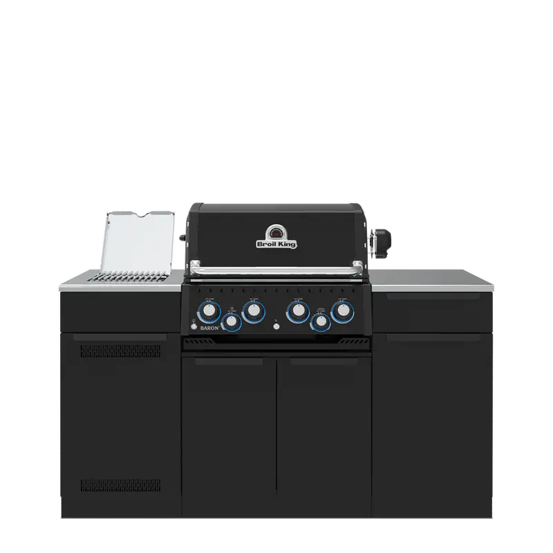 Broil King Baron 490 Island Grill – Premium Gas Grill With Shadow Finish 1