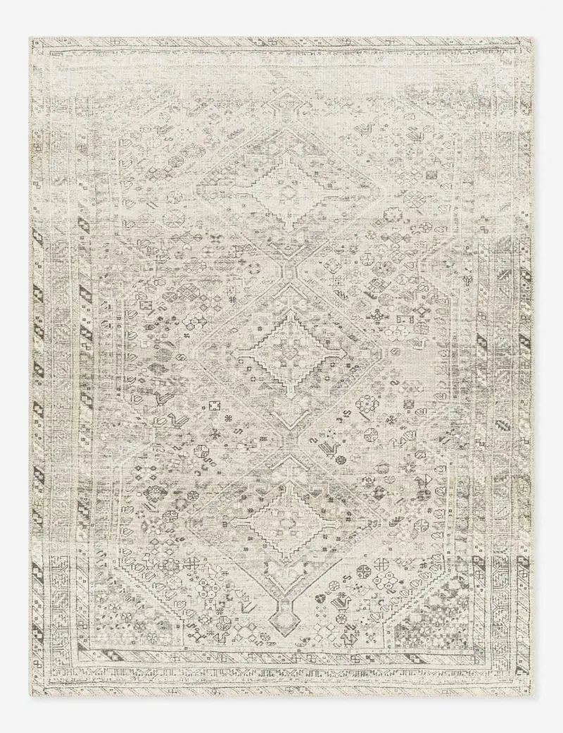 Cade Performance Fabric Washable Area Rug 1