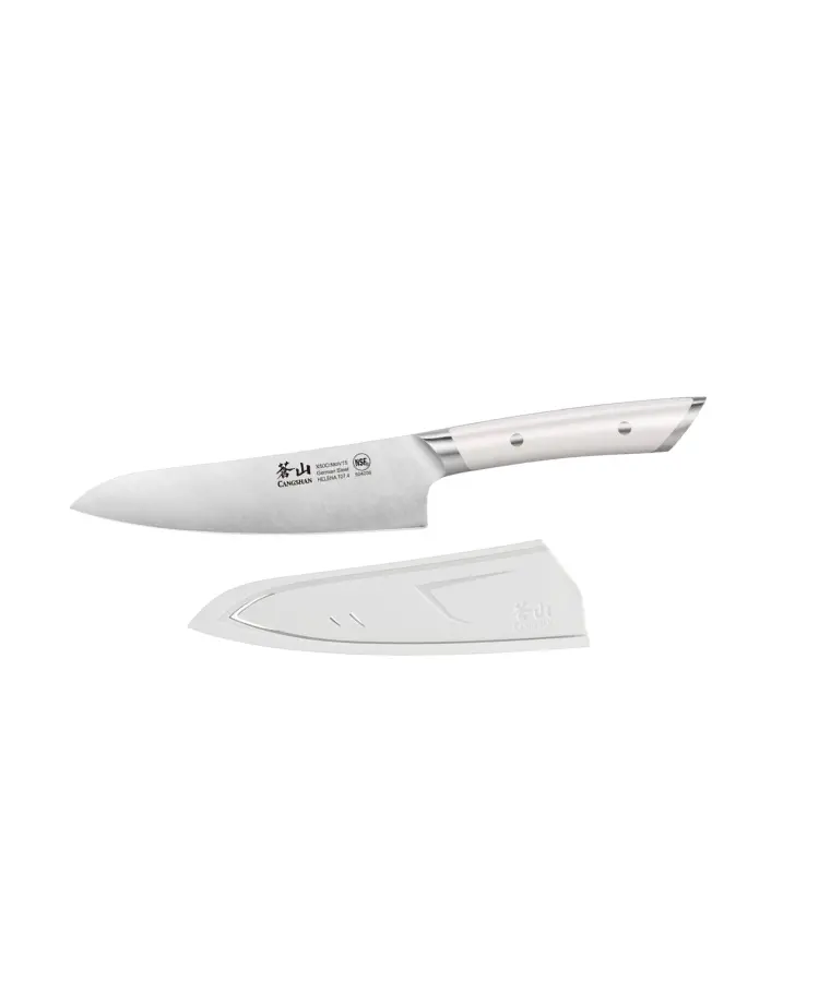 Cangshan Helena 5.5-Inch White Utility Knife For Prep Work 1