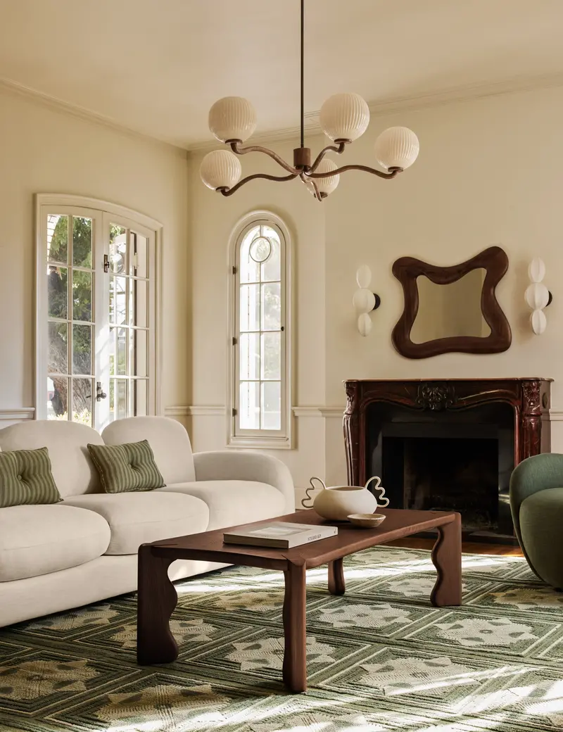 Carlisle Hand-Knotted Wool Rug In Neutral Palette 1