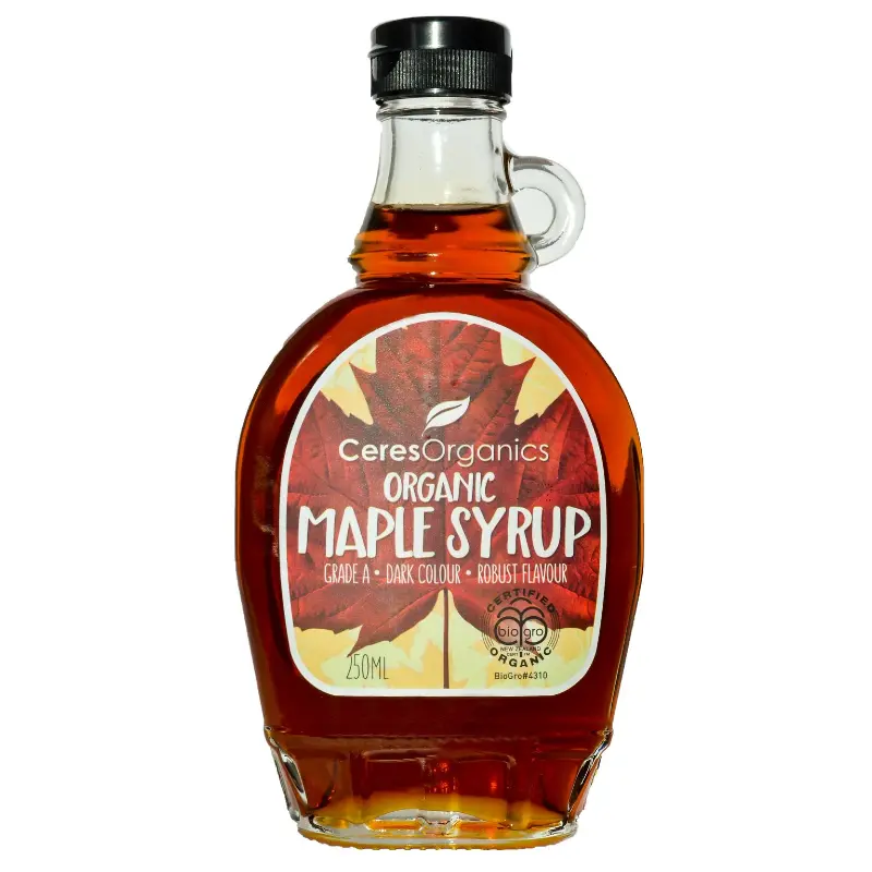 Ceres Organic Pure Maple Syrup – 250Ml Bottle 1