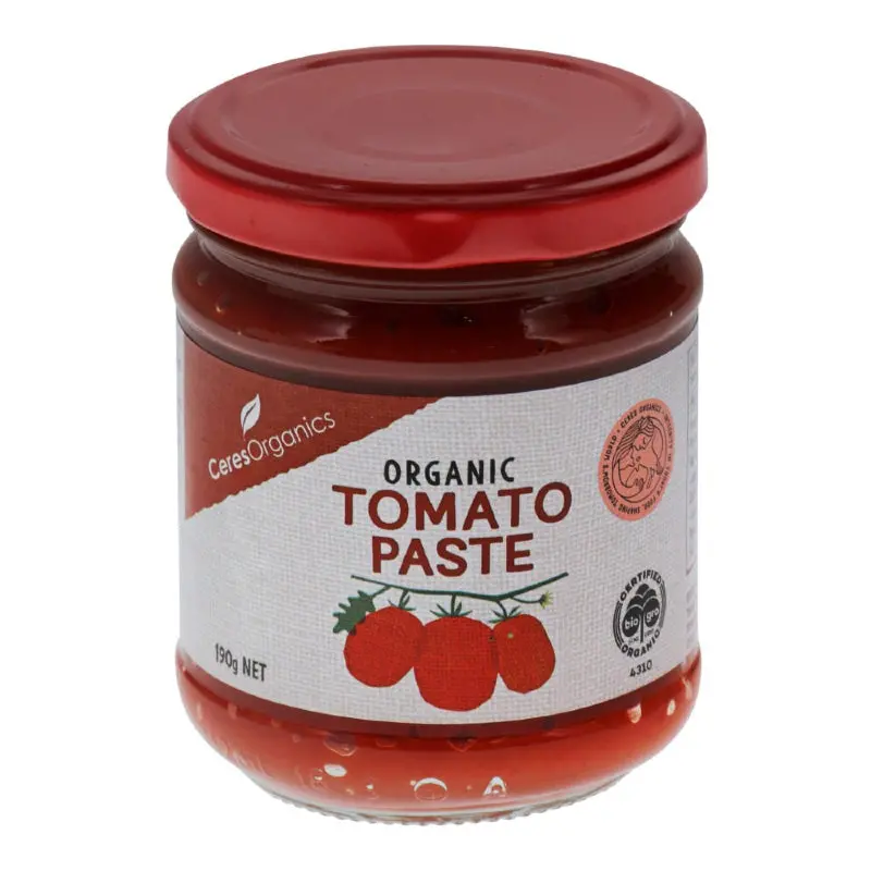 Certified Organic Tomato Paste 1