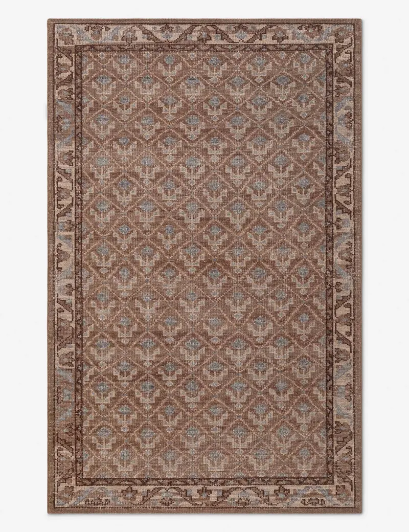 Cezanne Hand-Knotted Wool Area Rug – Artisan-Crafted Floor Covering 1