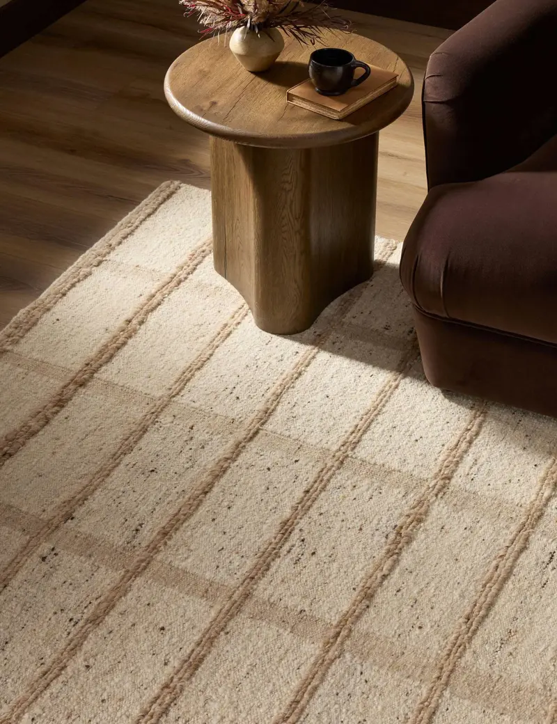 Chambers Handwoven Wool Area Rug – Textural Neutral 1