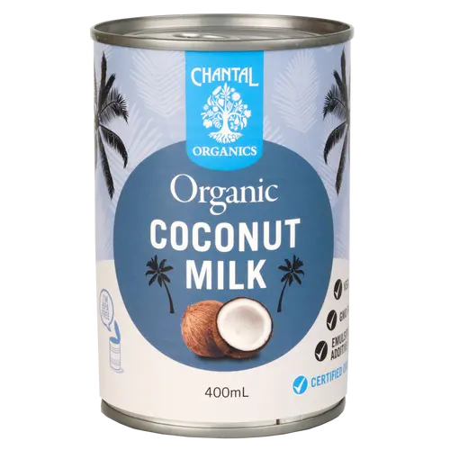 Chantal Organic Coconut Milk – 400Ml Can 1