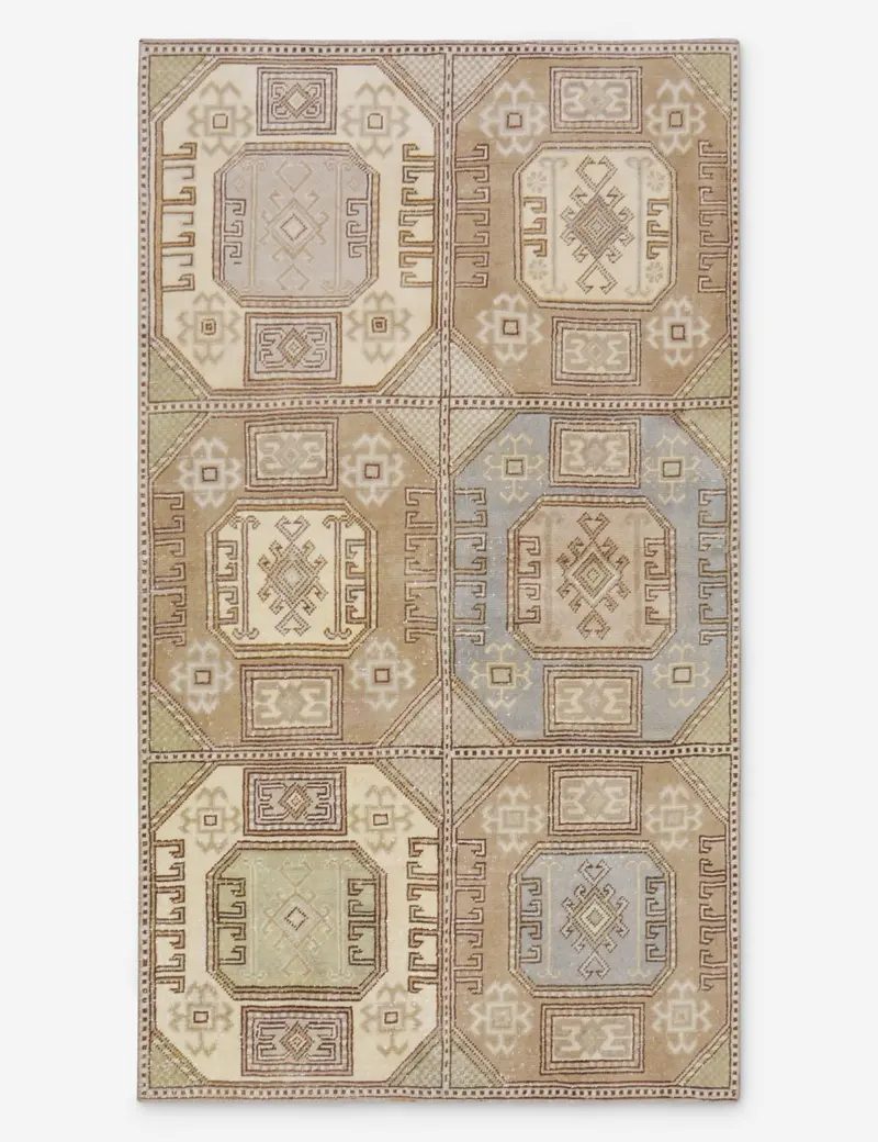 Classic Turkish Area Rug No. 434 — 4' X 7' Hand-Knotted Wool 1