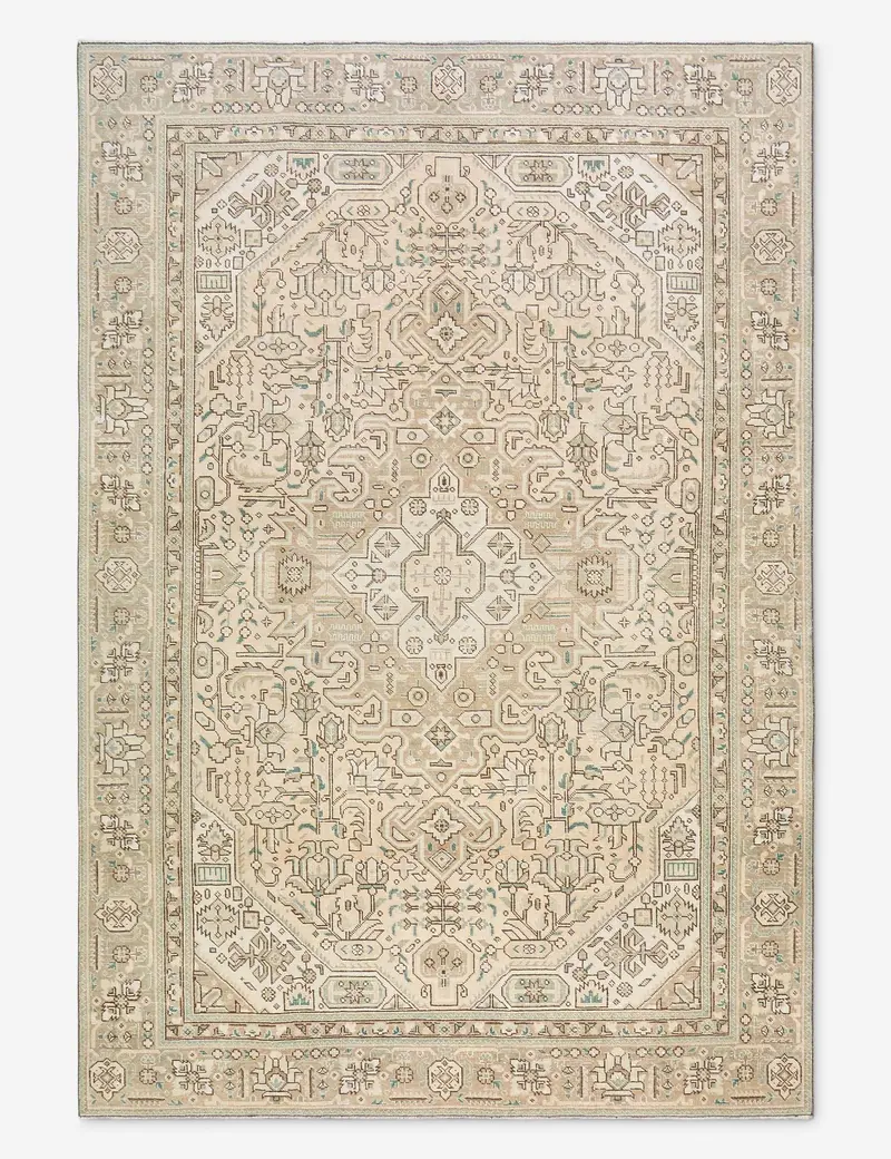 Classic Turkish Wool Area Rug – 6' X 9' (No. 528) 1