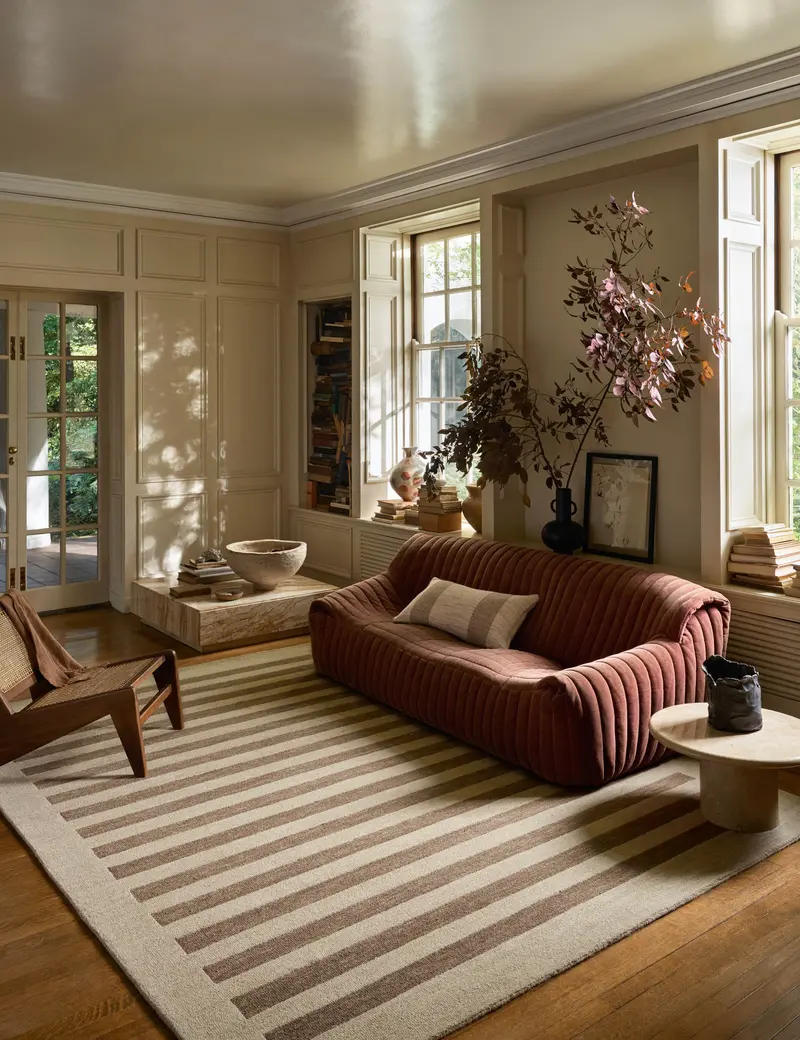 Craven V Wool Area Rug – Hand-Tufted Luxury Design By Leanne Ford X Loloi 1