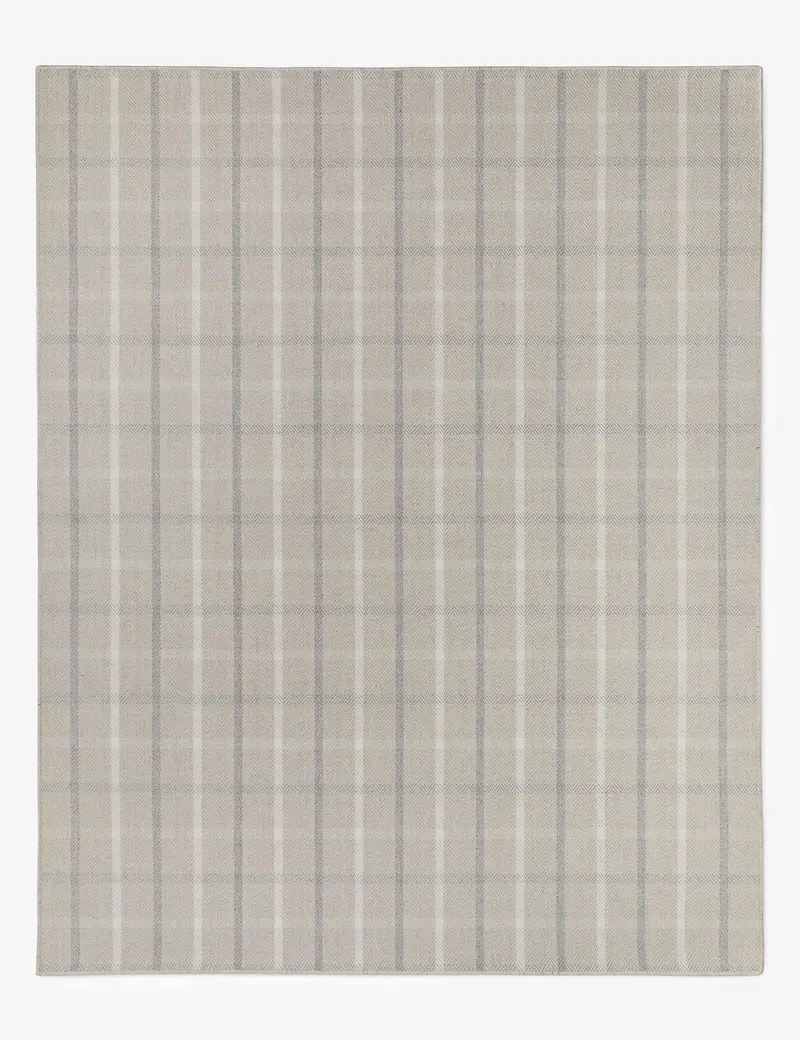 Custom Amsing Wool Flatweave Rug – Pearl Hue 1