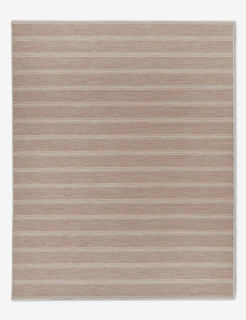 Custom Cheyenne Flatweave Wool Rug In Blush Rose 1