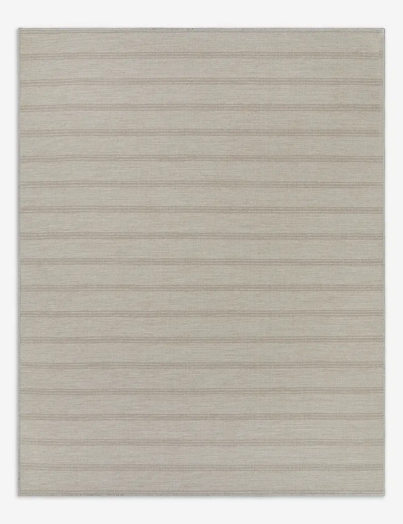 Custom Cheyenne Flatweave Wool Rug In Parchment 1