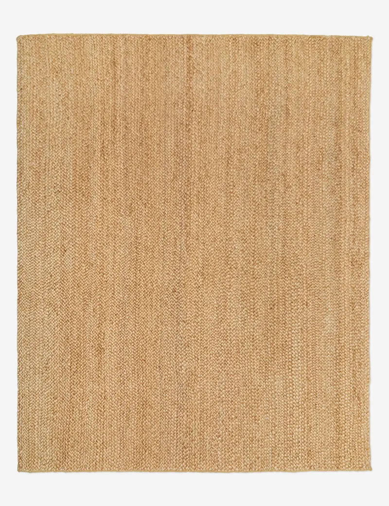 Custom Machi Hand-Loomed Jute Area Rug – Gold 1