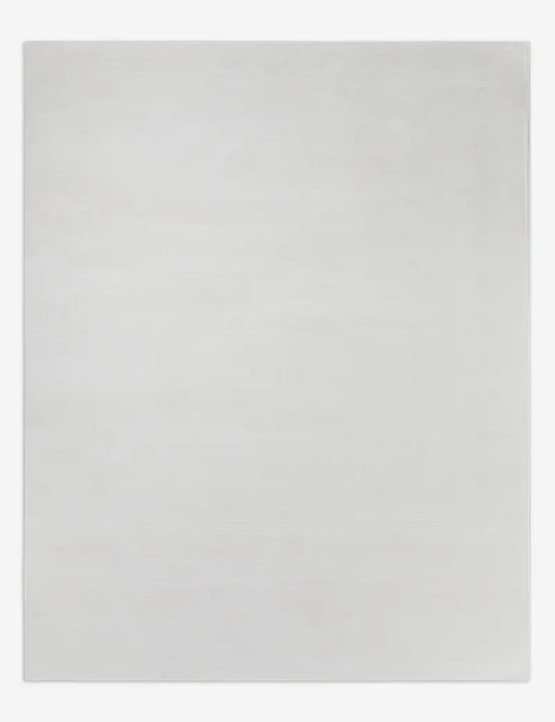 Custom Renna Hand-Tufted Wool Rug In Snow White 1