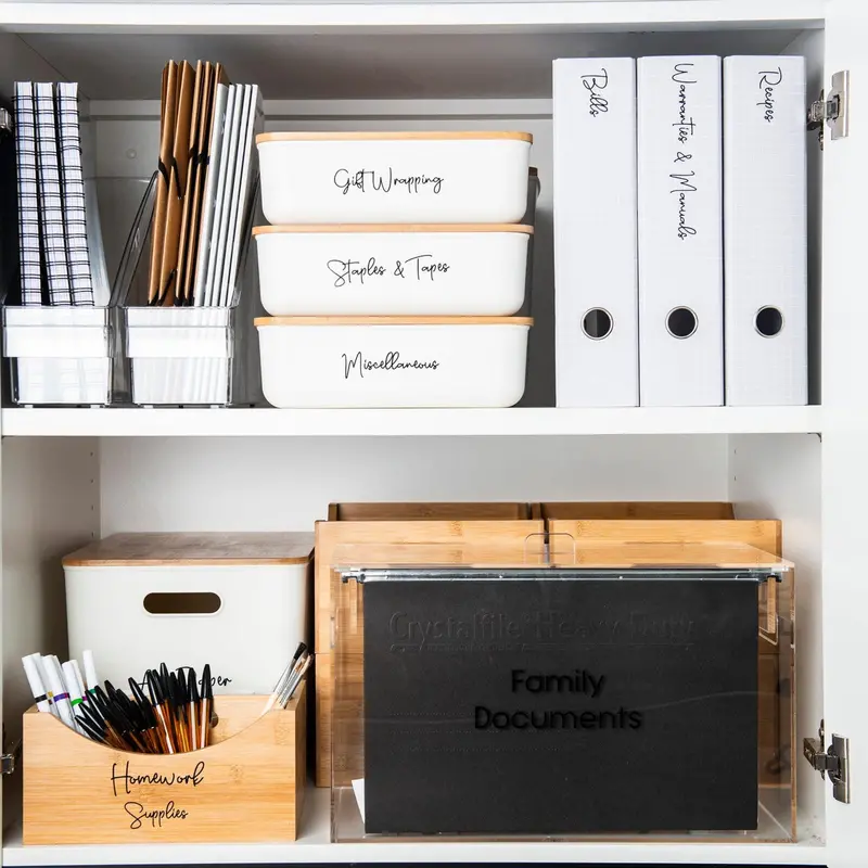 Customizable Office & Stationery Vinyl Labels 1