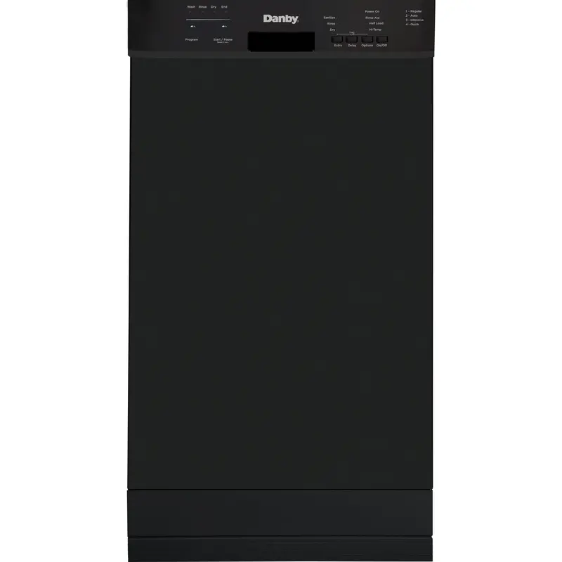 Danby Built-In Dishwasher Ddw18D1Eb – Black Finish 1