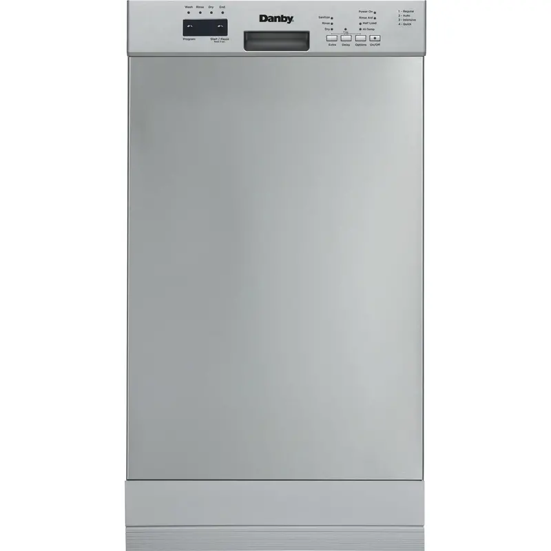 Danby Built-In Dishwasher Ddw18D1Ess – Stainless Steel Finish 1