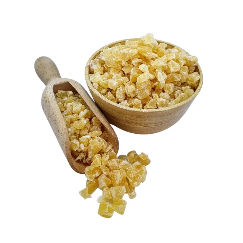 Diced Organic Dried Pineapple 1