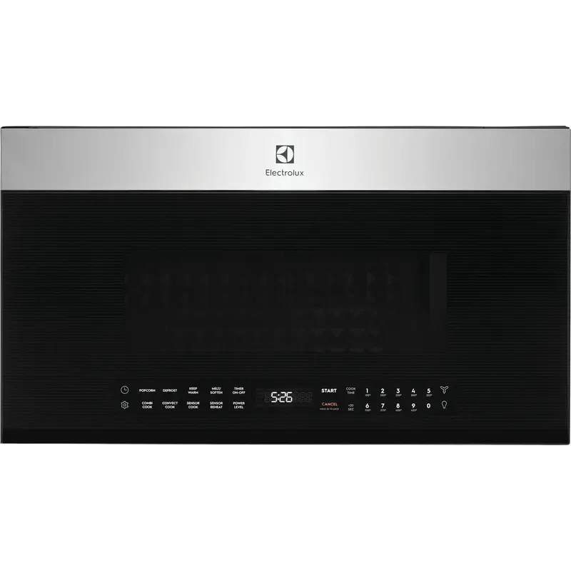 Electrolux 30-Inch Built-In Microwave Oven With Convection And Vent Hood Emow1911As 1