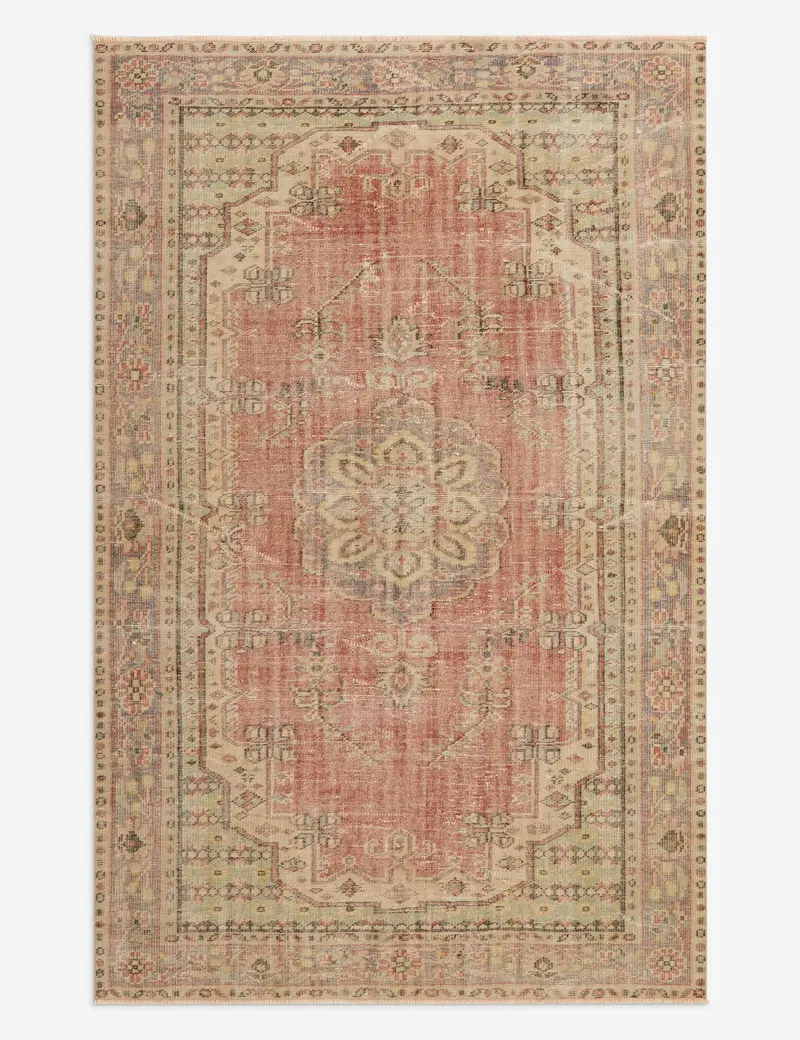 Elegant Turkish Wool Rug — 5'9" X 9'1" 1