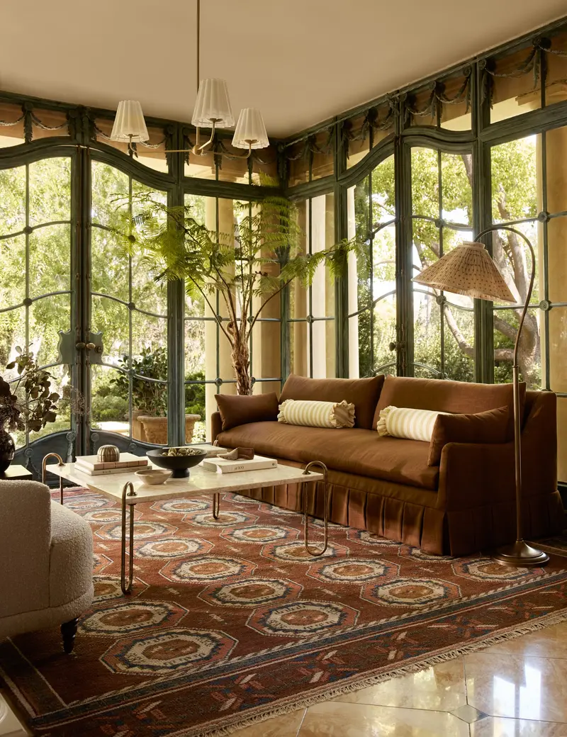 Emeric Hand-Knotted Wool Area Rug – Organic Modern Pattern 1