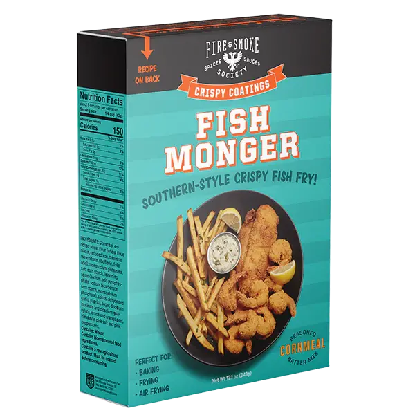 Fire & Smoke Society Fish Monger Crispy Coating – Light, Crunchy Seafood Batter 1