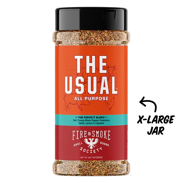 Fire & Smoke Society The Usual All-Purpose Rub – Versatile Grill & Roast Seasoning 1