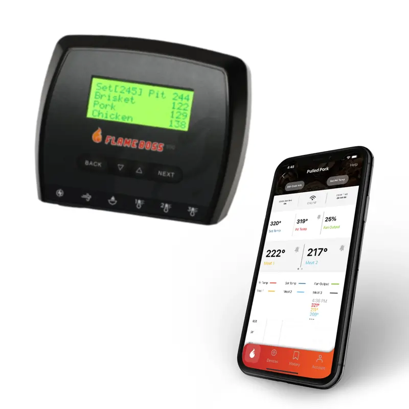 Flame Boss 500 Wifi Kamado Smoker Controller System 1